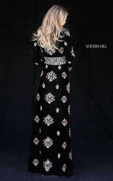 Sherri Hill 51348 Black Multi