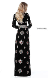 Sherri Hill 51348 Black Multi