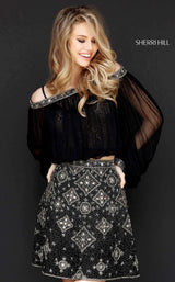 Sherri Hill 51357 Black