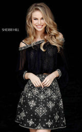 Sherri Hill 51357 Black