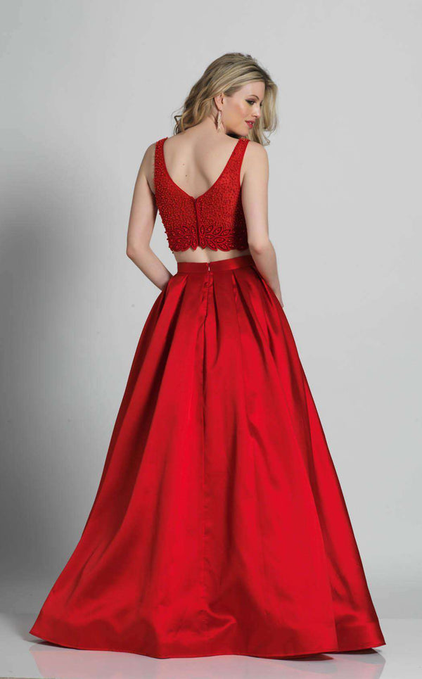 Dave and Johnny A5358 Red