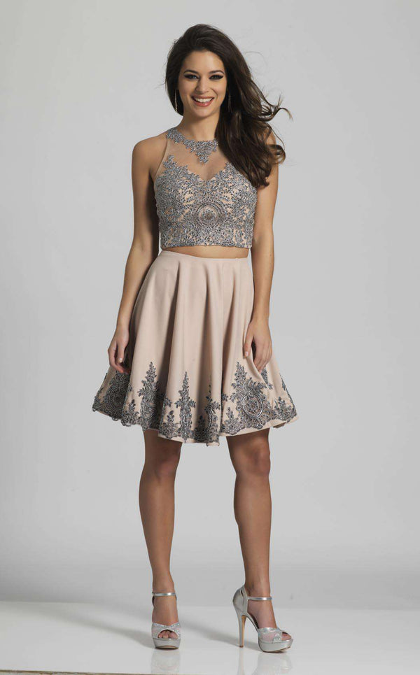 Dave and Johnny A5476 Taupe/Silver