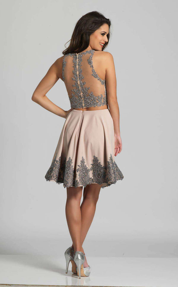Dave and Johnny A5476 Taupe/Silver