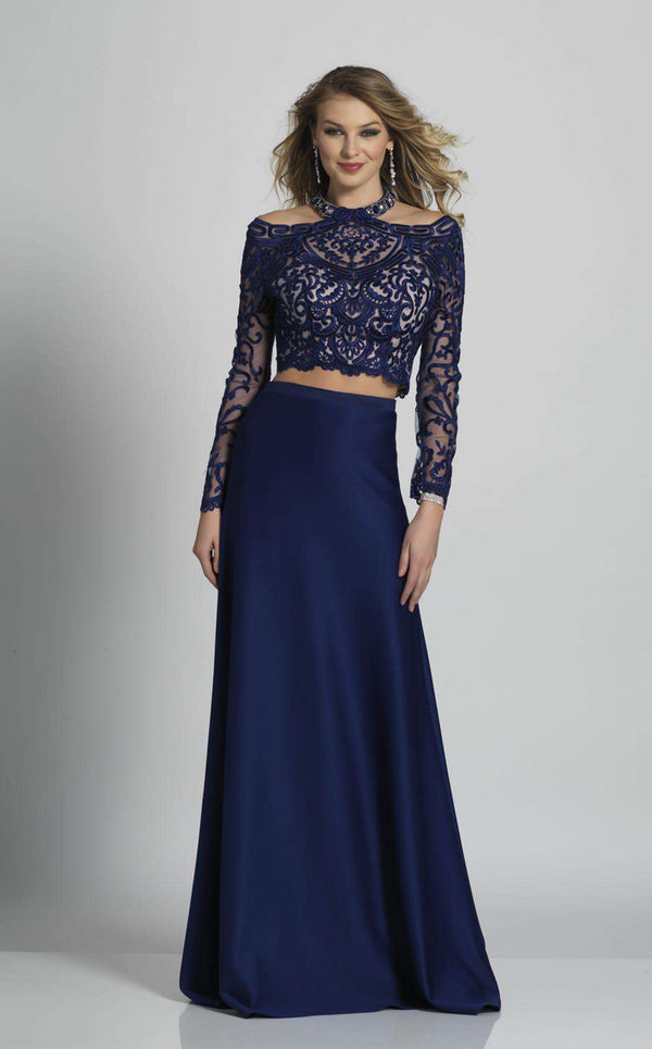 Dave and Johnny A5758 Navy Blue