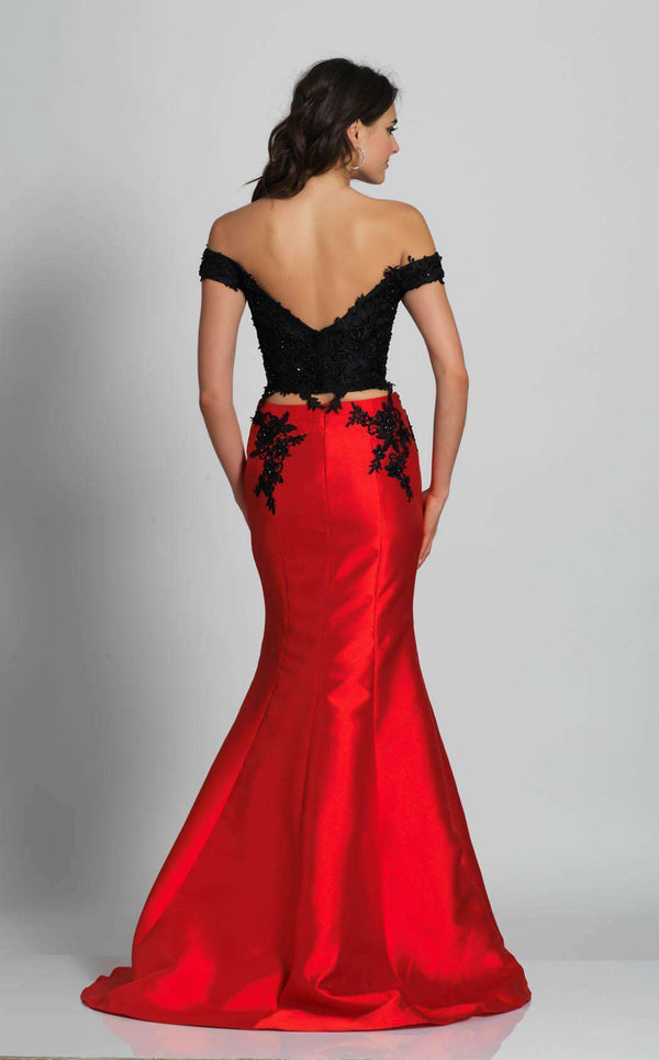 Dave and Johnny A5967 Red/Black