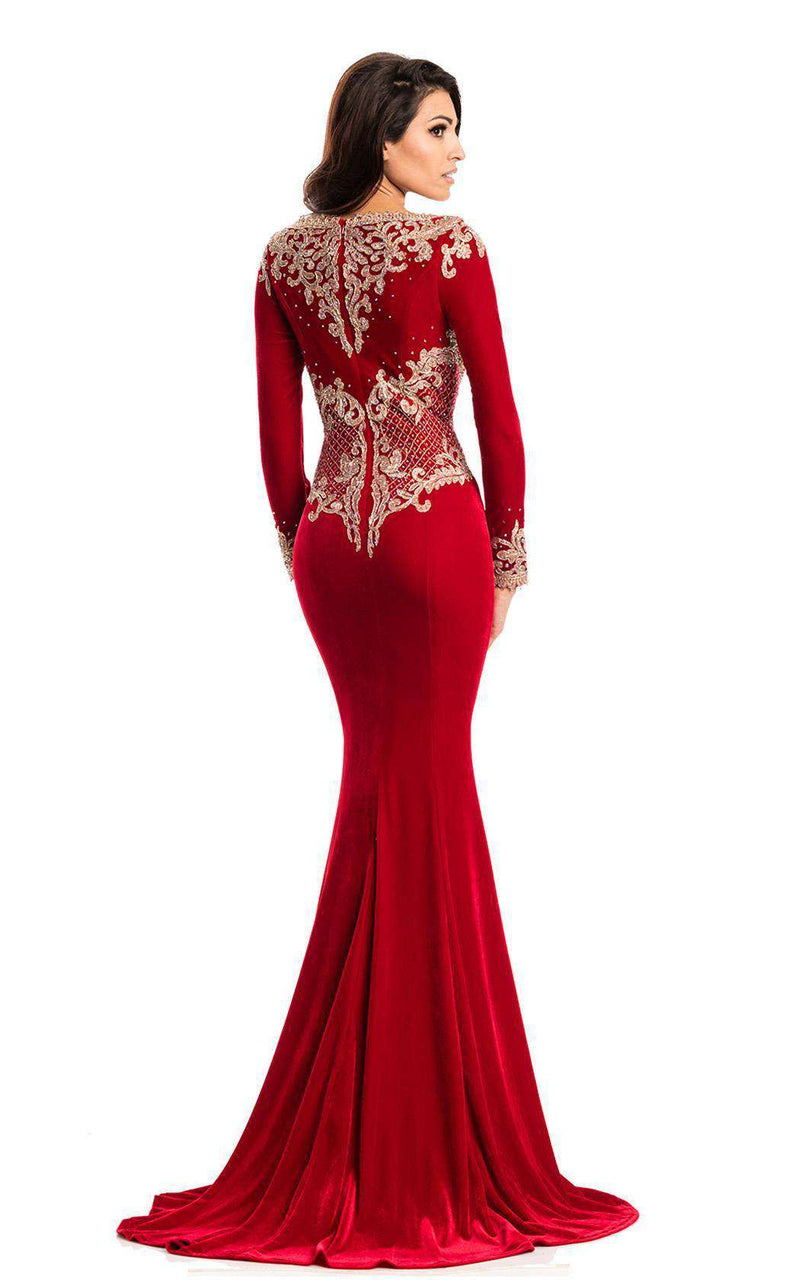 Johnathan Kayne 7218 Red/Gold