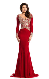 Johnathan Kayne 7218 Red/Gold