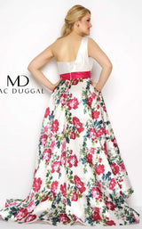 Mac Duggal 65973F White Multi