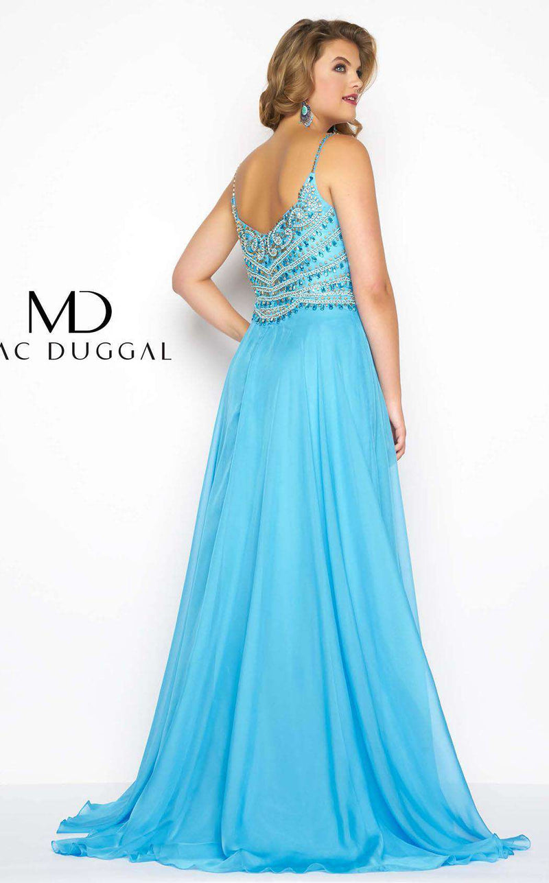 Mac Duggal 65979F Ocean Blue