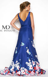 Mac Duggal 66005F Blue/Floral