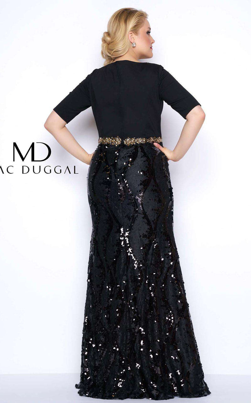 Mac Duggal 77118F Black