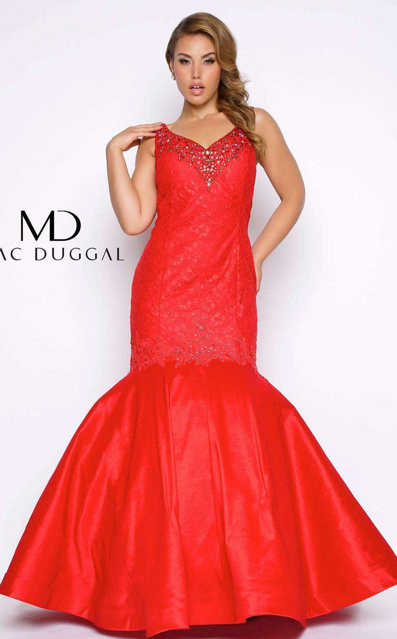 Mac Duggal 77178F Red