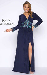 Mac Duggal 77210F Navy/Multi