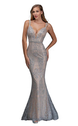 Nina Canacci 8177 Silver/Nude