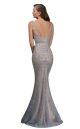 Nina Canacci 8177 Silver/Nude