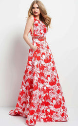 Jovani 48338 Red/White