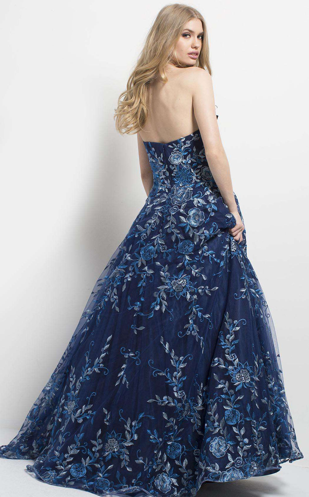 Jovani 49315 Navy Multi
