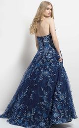 Jovani 49315 Navy Multi