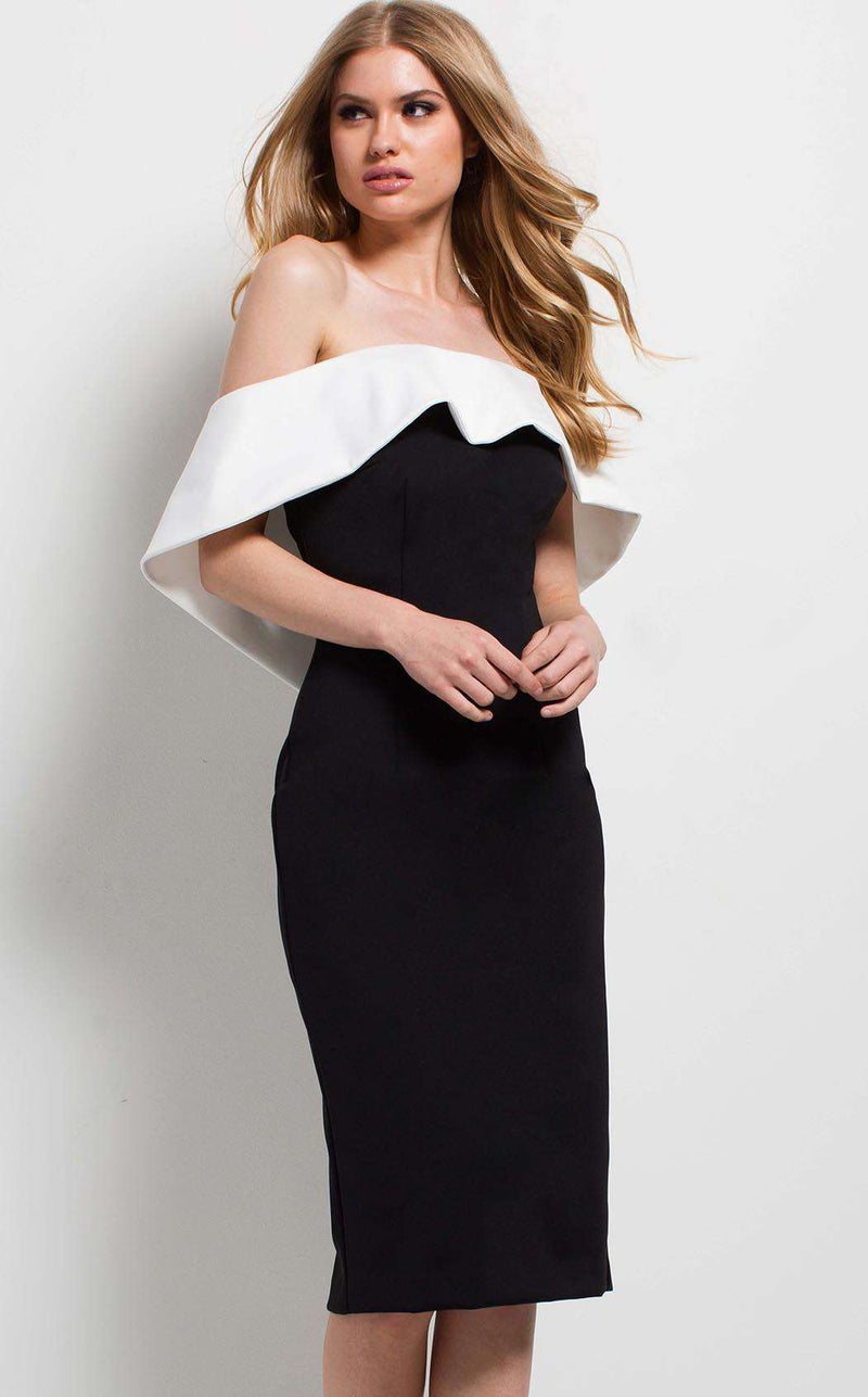 Jovani 49660 Black/White