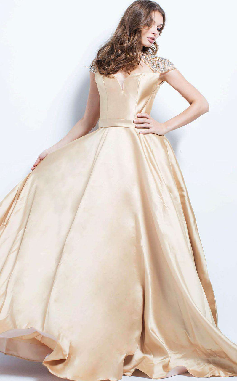 Jovani 49842 Gold