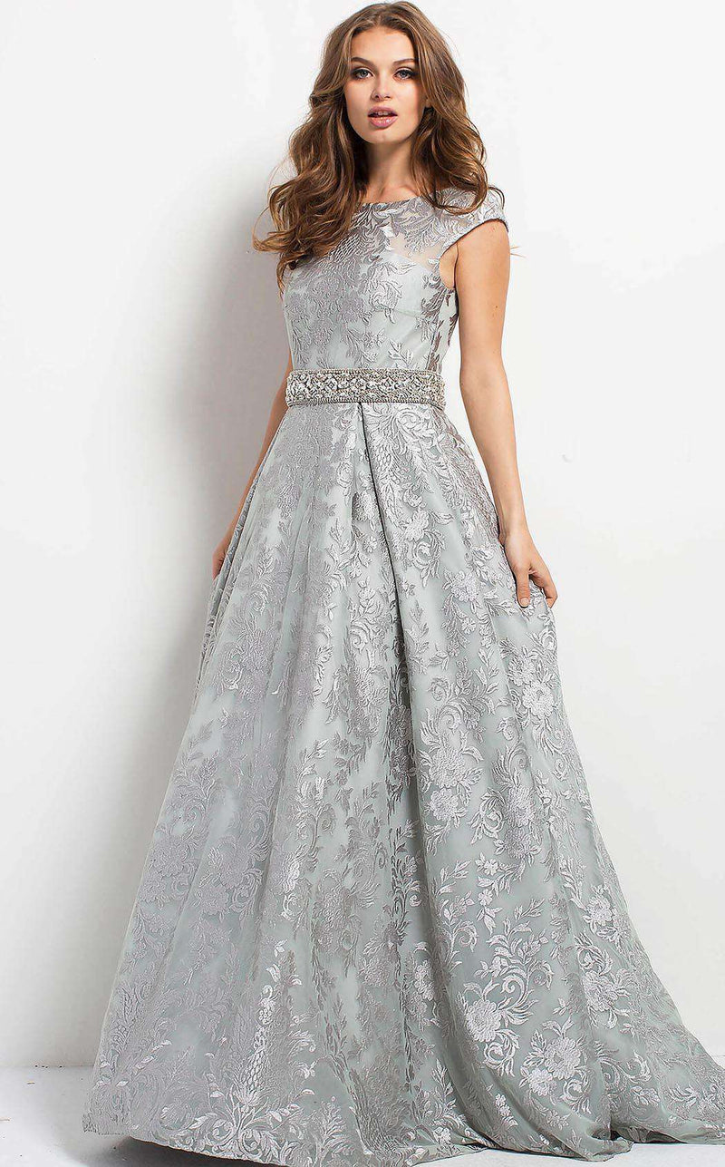 Jovani 50078 Gray