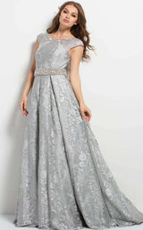 Jovani 50078 Gray