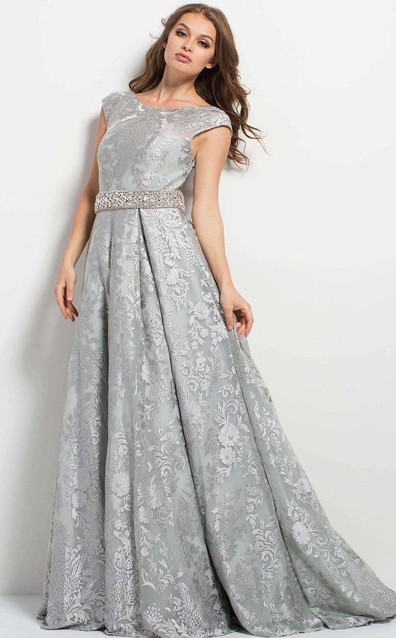 Jovani 50078 Gray