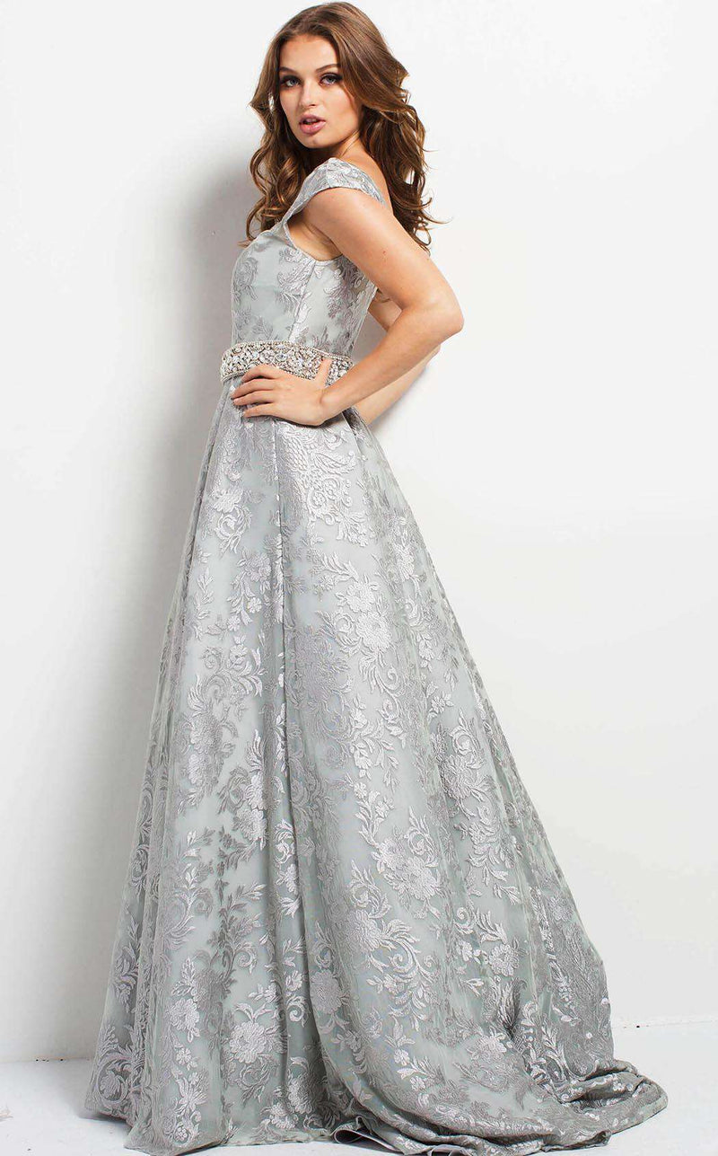 Jovani 50078 Gray