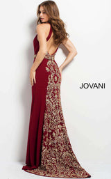 Jovani 50084 Burgundy