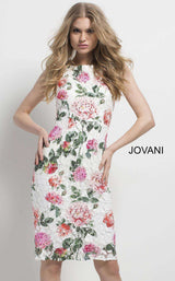 Jovani 50149 Ivory Multi
