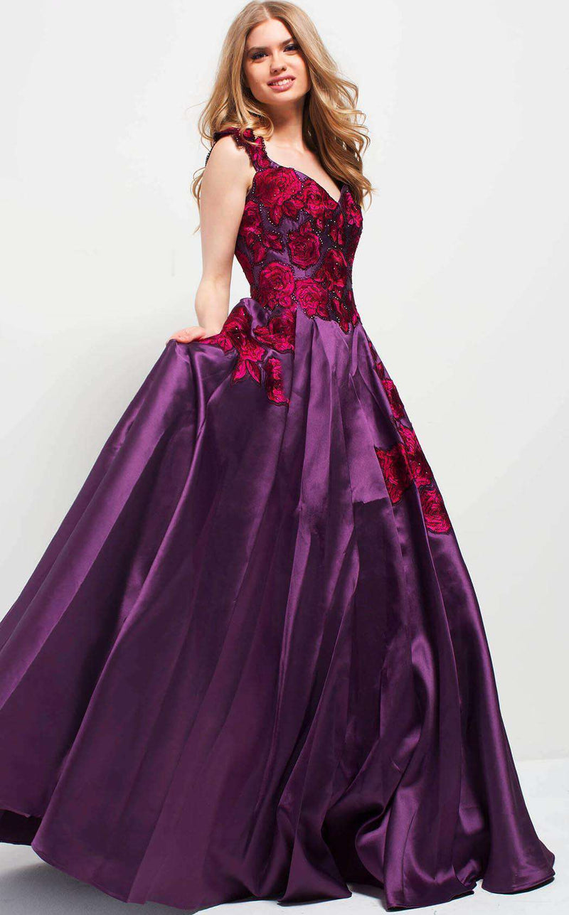 Jovani 50184 Purple