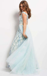 Jovani 50229 Aqua