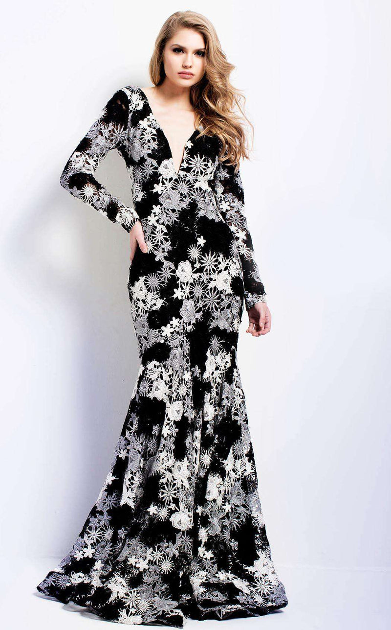 Jovani 50621 Black/White