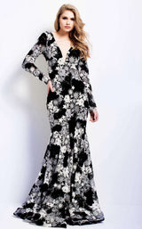 Jovani 50621 Black/White