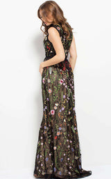 Jovani 50733 Black/Multi