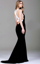 Jovani 50855 Black/White