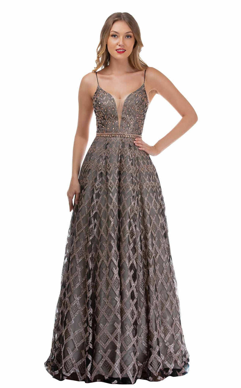 Nina Canacci 8191 Black-Rose-Gold