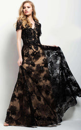 Jovani 51477 Black/Nude