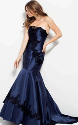 Jovani 51728 Navy/Black