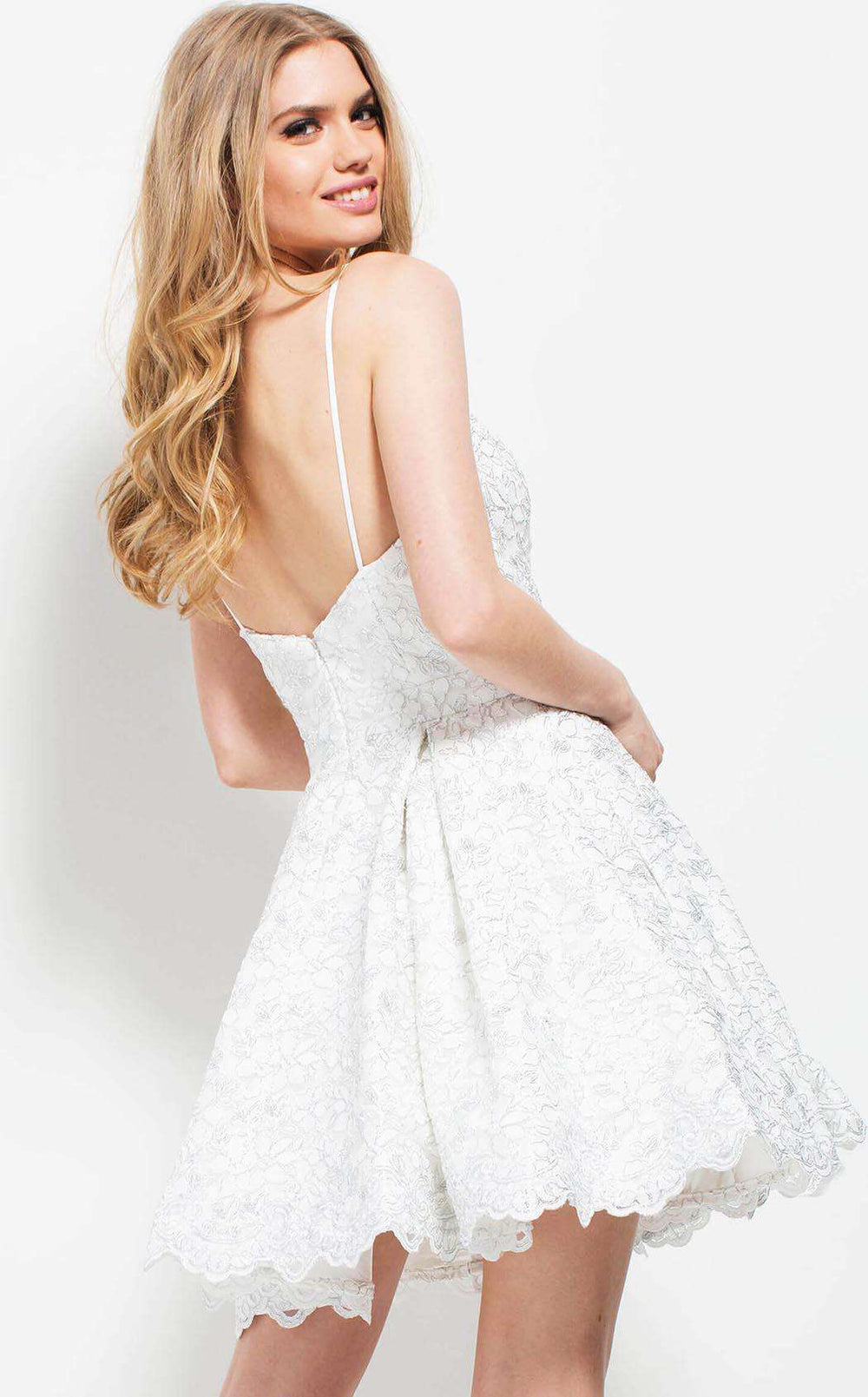 Jovani 51788 Off White/Silver