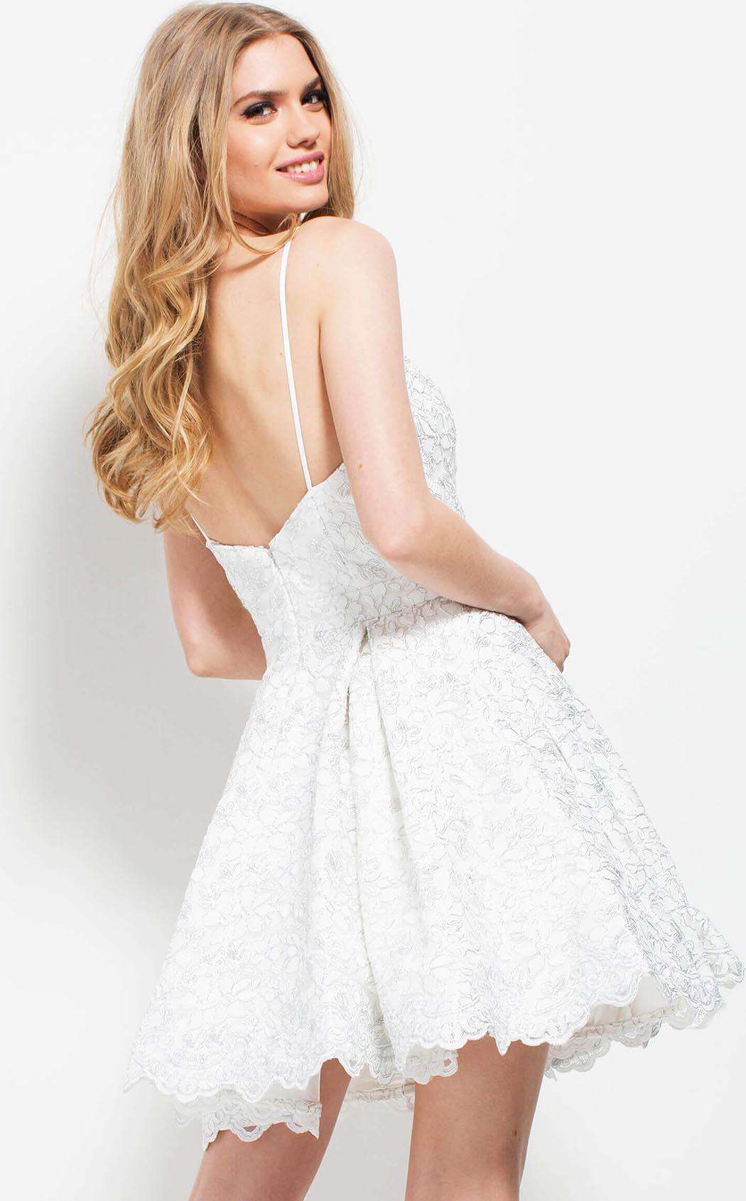 Jovani 51788 Off White/Silver