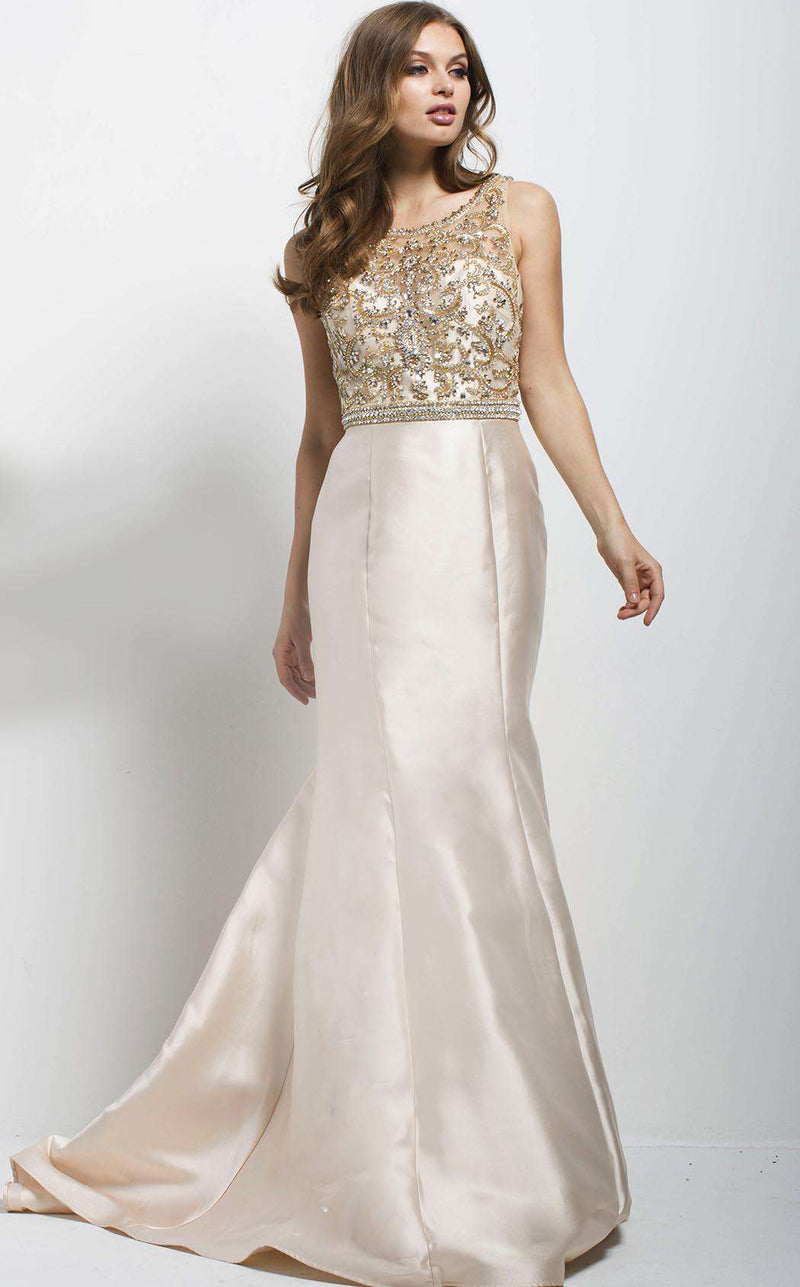Jovani 27377 Champagne