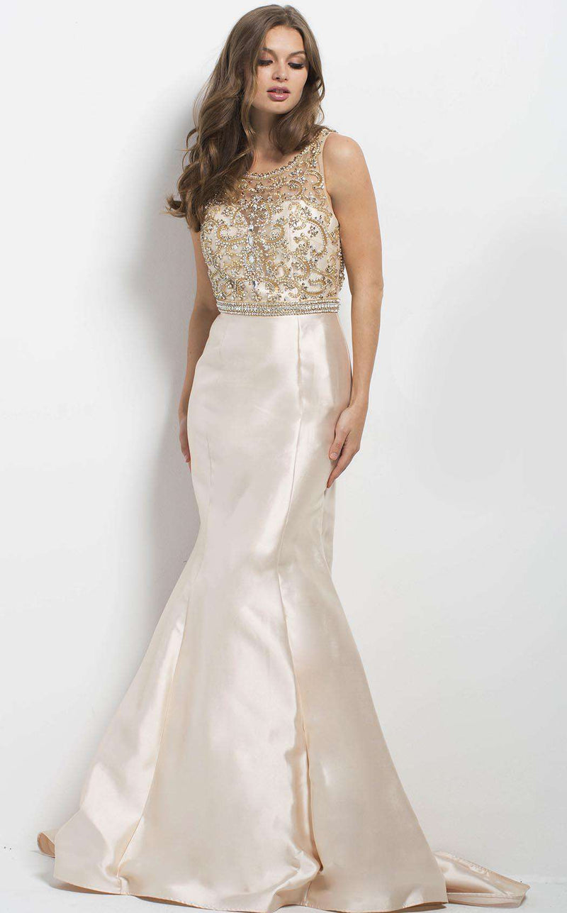Jovani 27377 Champagne