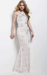 Jovani 36205 Ivory/Multi