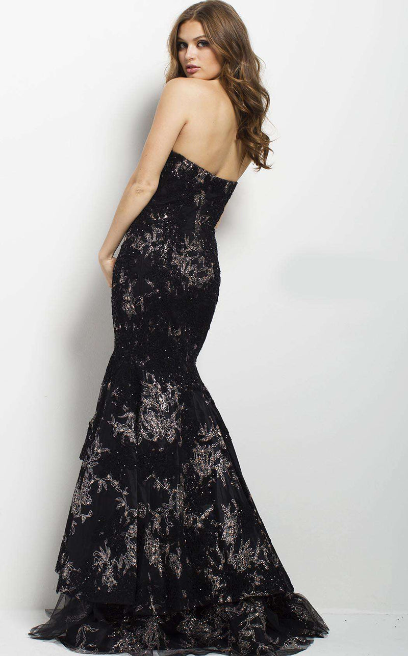 Jovani 37502 Black/Gold