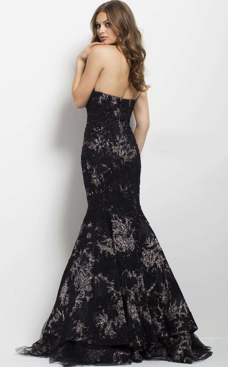 Jovani 37502 Black/Gold