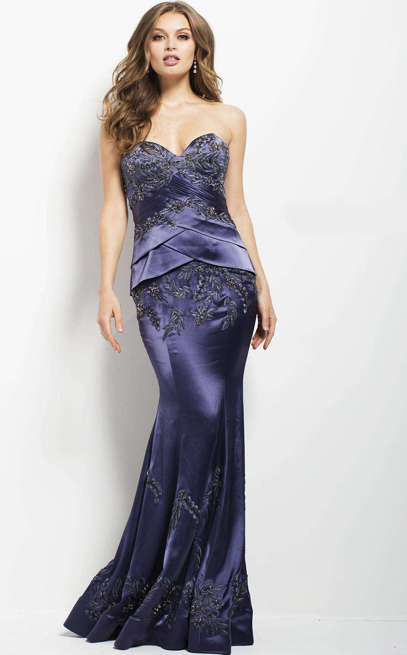 Jovani 40760 Gun Metal