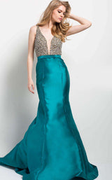 Jovani 45247 Teal