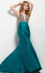 Jovani 45247 Teal