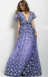 Jovani 47804 Blue